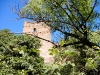 vista del castillo desde la calle